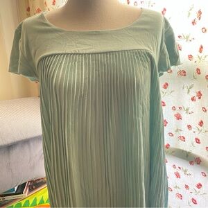 Dress, Baby Blue Teal Vintage